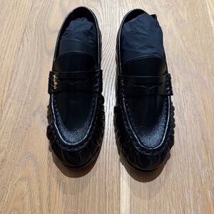 Saint Laurent Le Loafer Penny Slippers - 35.5